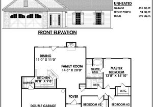 Haynes Home Plans Haynes Home Plans House Plan 86172 at Familyhomeplans Com