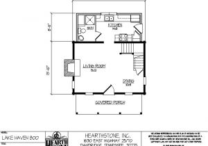Hearthstone Home Plan Lake Haven 0800 Hearthstone Homes