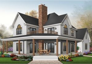 Hill Country House Plans with Wrap Around Porch Laurel Hill Country Farmhouse Plan 032d 0702 House Plans