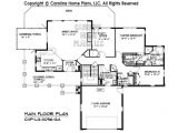Hillside Home Floor Plans Large Hillside Ranch Home Plan Chp Lg 3096 Ga Sq Ft