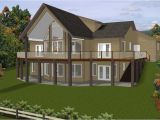 Hillside House Plans with A View Colonial Style Hillside Home Plans with Natural View