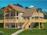 Hillside House Plans with A View Hillside House Plans Hillside House Plans Rear View Lake