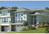 Hillside House Plans with Garage Underneath Hillside House Plans with Drive Under Garage Hillside