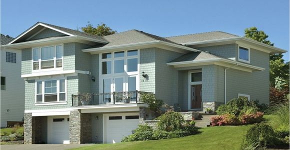 Hillside House Plans with Garage Underneath Hillside House Plans with Drive Under Garage Hillside