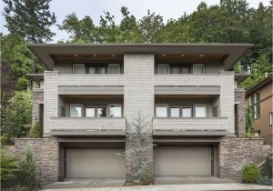 Hillside House Plans with Garage Underneath Hillside Multi Family Home Plan 69111am 2nd Floor