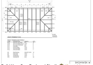Hip Roof Barn Homes Plans 10×20 Hip Roof Shed Plans