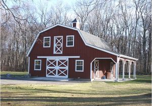 Hip Roof Barn Homes Plans Barn with Gambrel Roof