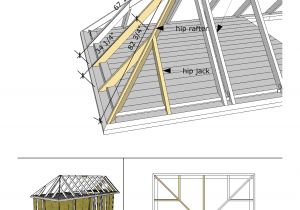 Hip Roof House Plans to Build Caspar Cottage 8 20 Hip Roof Framing Tiny House Design