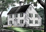 Historic Home Plan Saltbox Style Historical House Plan 32439wp
