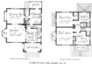 Historic Homes Floor Plans George F Barber Homes