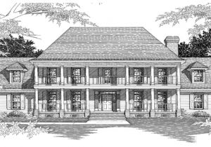 Historic southern Home Plans southern Plantation Home Plans Historic southern
