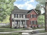 Historic southern Home Plans Traditional Plan with Historical southern Style 59103nd