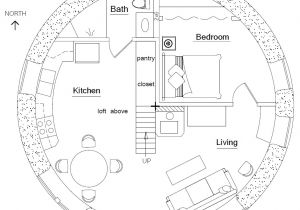 Hobbit Home Plans Loft Earthbag House Plans