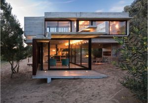 Holiday Home Plans Designs Luciano Kruk Designs A Concrete Holiday Home In Argentina