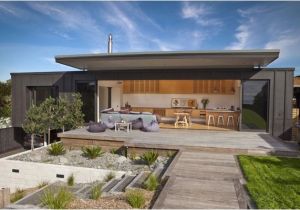 Holiday Home Plans Designs Modern Holiday Home In New Zealand Screened by Pohutukawa