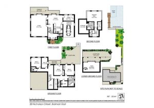Holiday Homes Plans Balmain Waterfront Holiday House Floor Plans Sydney