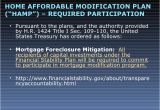 Home Affordable Modification Plan Loan Modification and Bankruptcy Basics Powerpoint