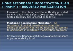 Home Affordable Modification Plan Loan Modification and Bankruptcy Basics Powerpoint