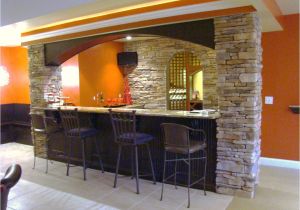 Home Bar Design Plans Having Fun In the Basement with these Basement Bar Ideas