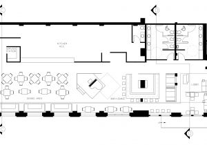 Home Bar Floor Plans Restaurant Floor Plan Layout with Kitchen Layout Included