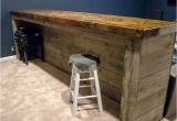 Home Bar Plans Diy Man Cave Wood Pallet Bar Free Diy Plans