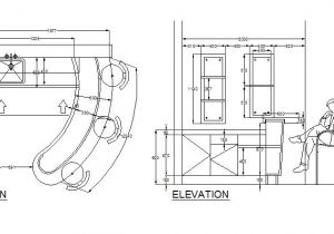 Home Bar Plans Free Download Bar Design Cad Drawing Cadblocksfree Cad Blocks Free