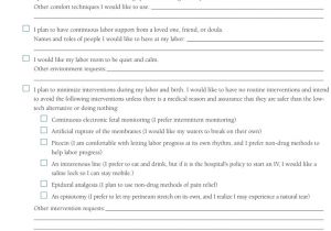 Home Birth Plan Worksheet Birth Plan Worksheet Worksheets for All Download and