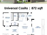Home Building Plan Universal Casita House Plan 61custom Contemporary