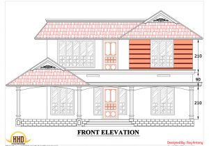 Home Building Plans Online House Plans Drawings Sloping Roof Elevation March