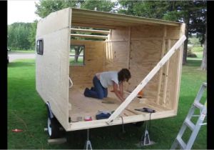 Home Built Caravan Plans Diy Camping Trailers Tent Idea