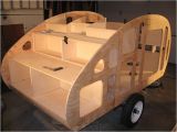 Home Built Caravan Plans Garage Built Wyoming Woody Teardrop Trailer Teardrop