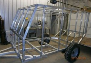 Home Built Caravan Plans the Aluminum Frame Was Designed Specifically for Off Road