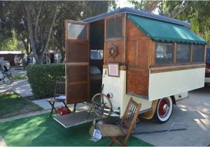 Home Built Caravan Plans Vintage Trailer 1945 Homemade Vintage Pop Up Camping