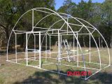 Home Built Greenhouse Plans Pictures Of A Quot Build It Yourself Quot Pvc Dome Greenhouse