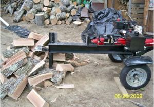 Home Built Log Splitter Plans More Homemade Wood Splitters Landscape Design Plans