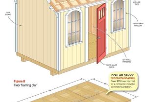 Home Built Shed Plans How to Build A Cheap Storage Shed the Family Handyman