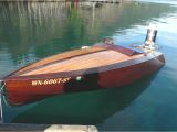 Home Built Wooden Boat Plans Rascal Runabout Vintage1961 80hp Mercury Outboard Home