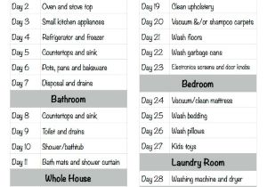 Home Cleaning Plan 31 Days Of Spring Cleaning Get the Plan Here