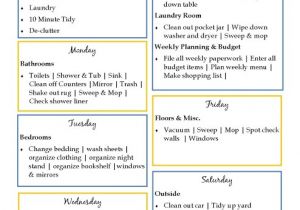 Home Cleaning Plan House Cleaning Daily House Cleaning Templates