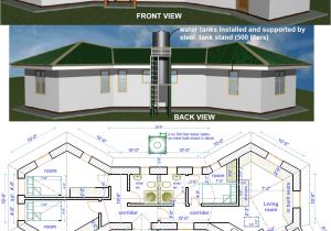 Home Construction Plan Design Earthbag Construction In Uganda