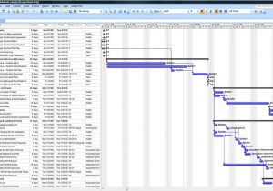 Home Construction Project Plan Download A Sample Microsoft Project Construction Schedule
