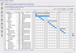Home Construction Project Plan Excel Construction Work Plan Construction Project Management