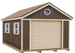 Home Depot Garage Plans Best Barns Sierra 12 Ft X 16 Ft Wood Garage Kit with