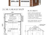 Home Depot Garage Plans Designs 2 Car attic Garage Plan with Shop In Back 864 5 24 39 X 36 39