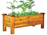 Home Depot Planter Box Plans Gronomics 48 In X 18 In Safe Finish Cedar Planter Box Pb