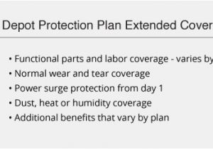 Home Depot Service Plan the Home Depot Protection Plans
