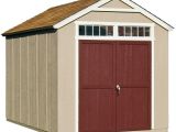 Home Depot Storage Shed Plans Handy Home Products Majestic 8 Ft X 12 Ft Wood Storage