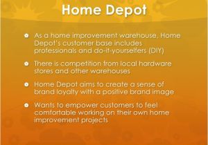 Home Depot Strategic Plan Home Depot Marketing Strategy