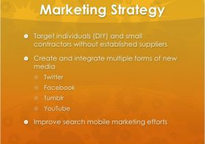 Home Depot Strategic Plan Home Depot Marketing Strategy