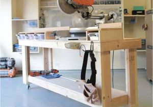 Home Depot Work Bench Plans Workshop Wednesday Miter Saw Stand with Extra Storage